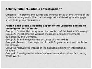 Causes of US Entry Into WWI.ppt