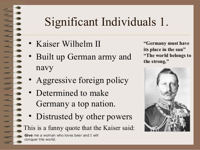 Causes of ww1