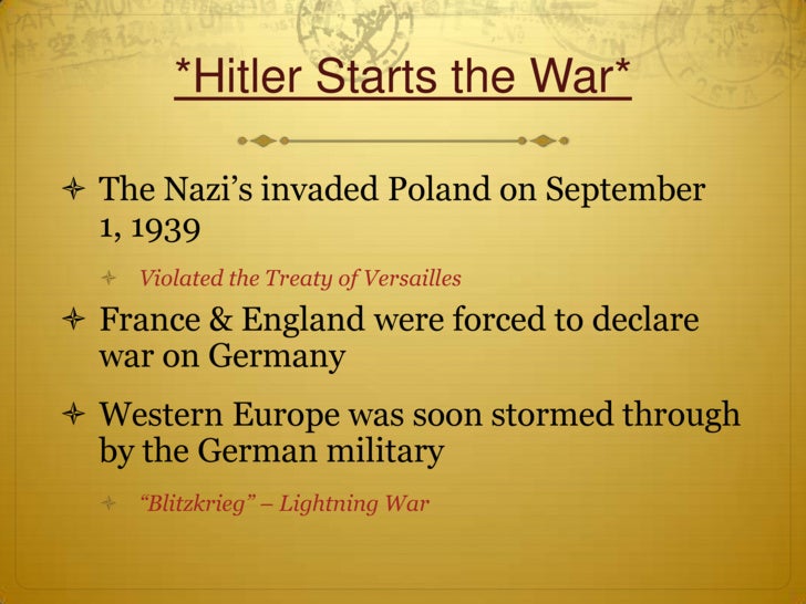causes of world war 2