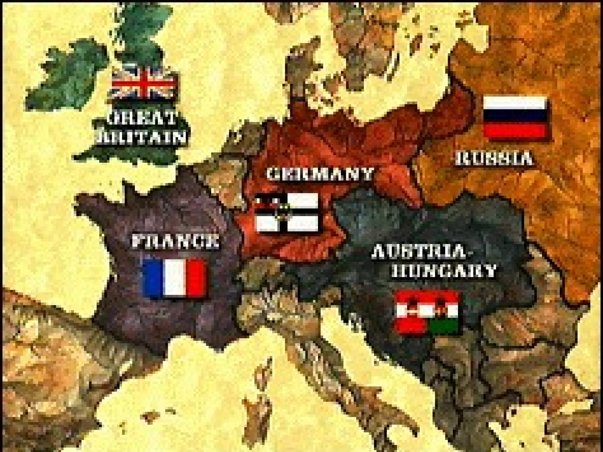 What was the Schlieffen Plan? Germany’s plan for fighting a two front war  Take out France quickly with an all out attack Remove France as a threat, then attack Russia 