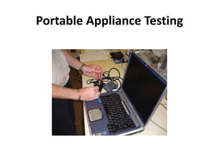 Portable Appliance Testing
 