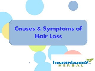 Causes & Symptoms of
Hair Loss
 