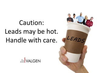 Caution:Leads may be hot.Handle with care. 
