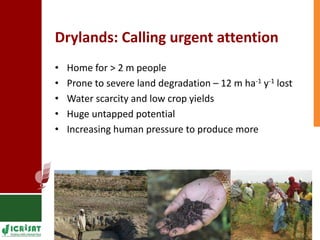Land degradation in the drylands - Models to help smallholder farmers cope 