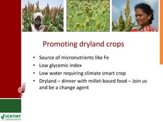 Land degradation in the drylands - Models to help smallholder farmers cope 