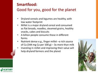 Land degradation in the drylands - Models to help smallholder farmers cope 