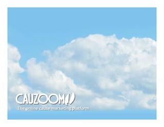 The online cause marketing platform
 