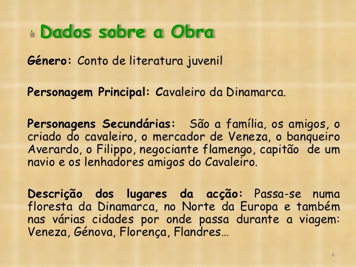 Resumo Do Livro O Cavaleiro Da Dinamarca Pdf
