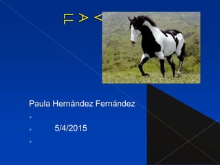 C
A
V
A
LL
Paula Hernández Fernández

 5/4/2015

 