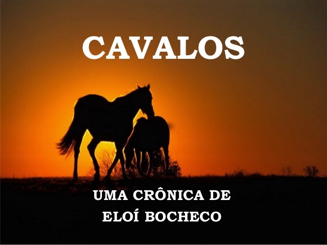 Sábio é O Cavalo Que Não Se Importa Com O Que