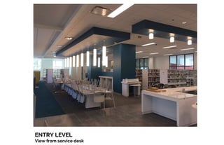 ENTRY LEVEL
View from service desk
 