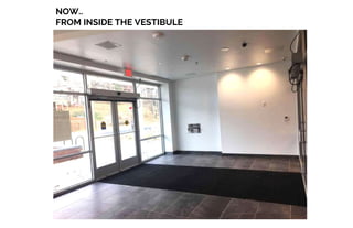 NOW..
FROM INSIDE THE VESTIBULE
 