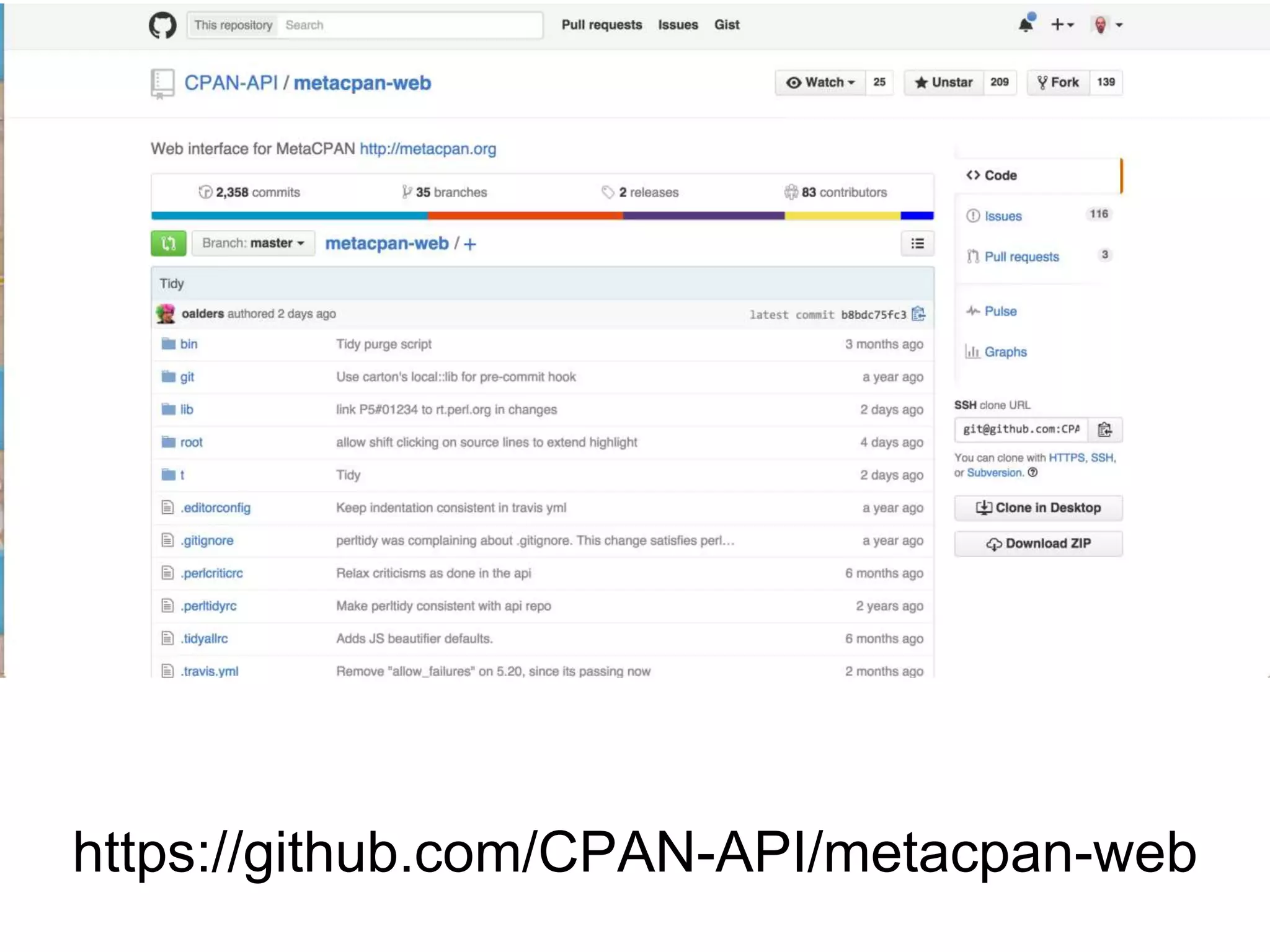 https://github.com/CPAN-API/metacpan-web
 