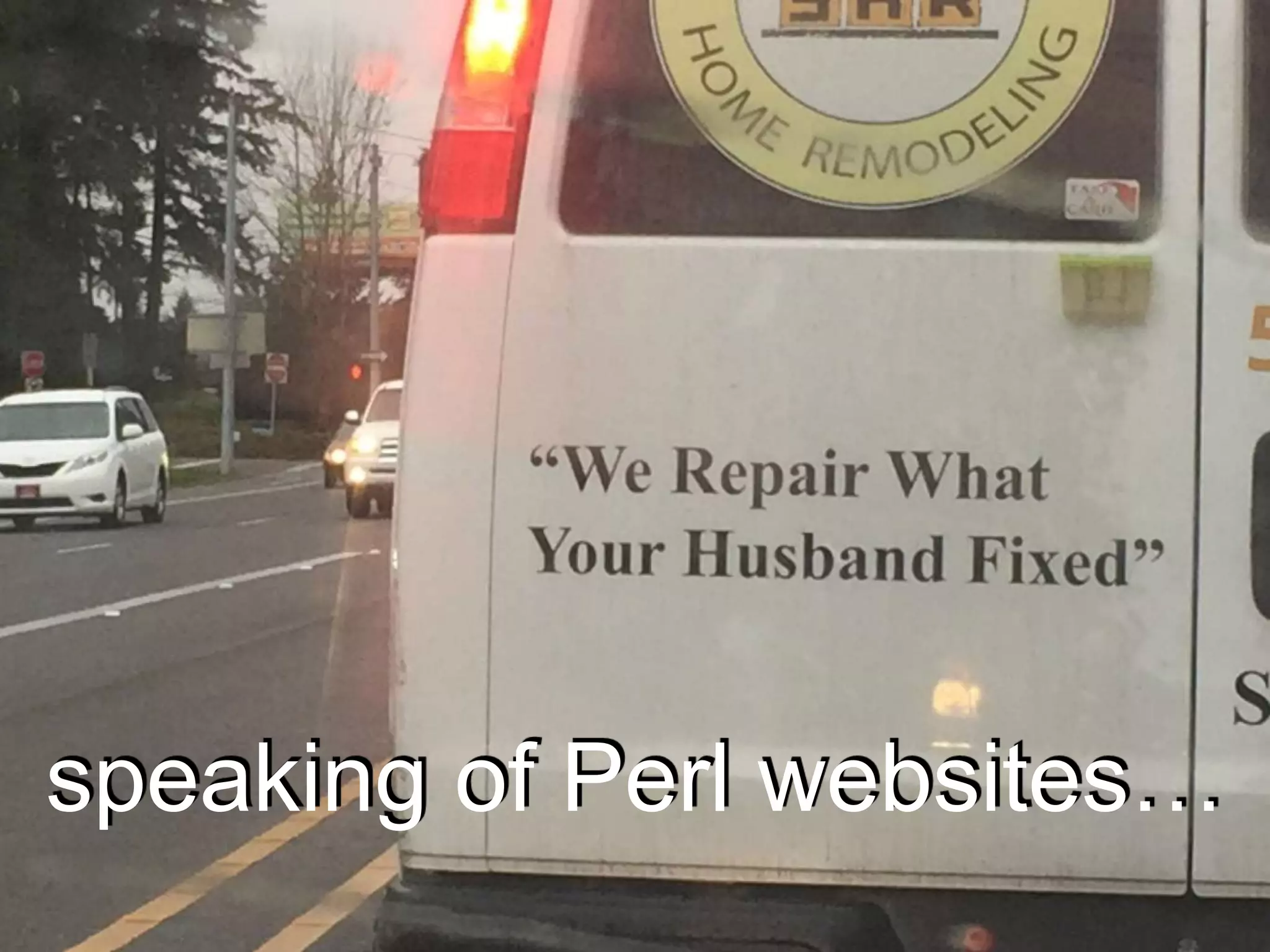 speaking of Perl websites…
 