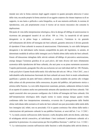 Ordinanza Tribunale di Firenze Ministero Cultura vs Cave Michelangelo (apr. 2022)