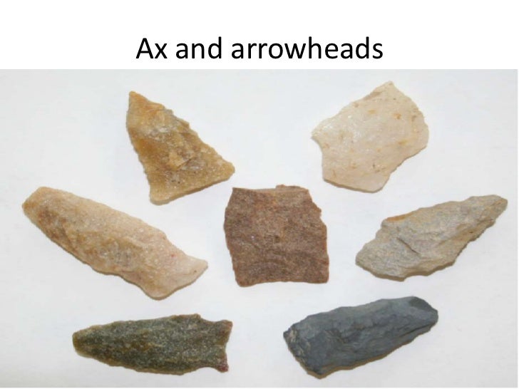 Cave paintings and tools