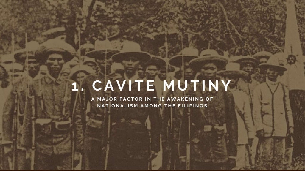 Readings in the Philippine History What Happened in the Cavite Mutin…