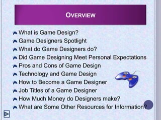 Game Design | PPTX
