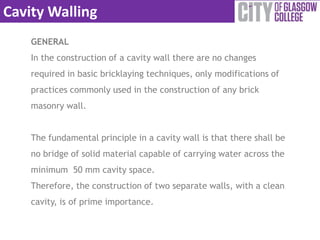 Cavity Walling | PPTX
