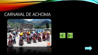 CARNAVAL DE ACHOMA