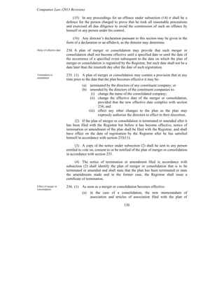Cayman Islands Companies Law (2013 Revision)
