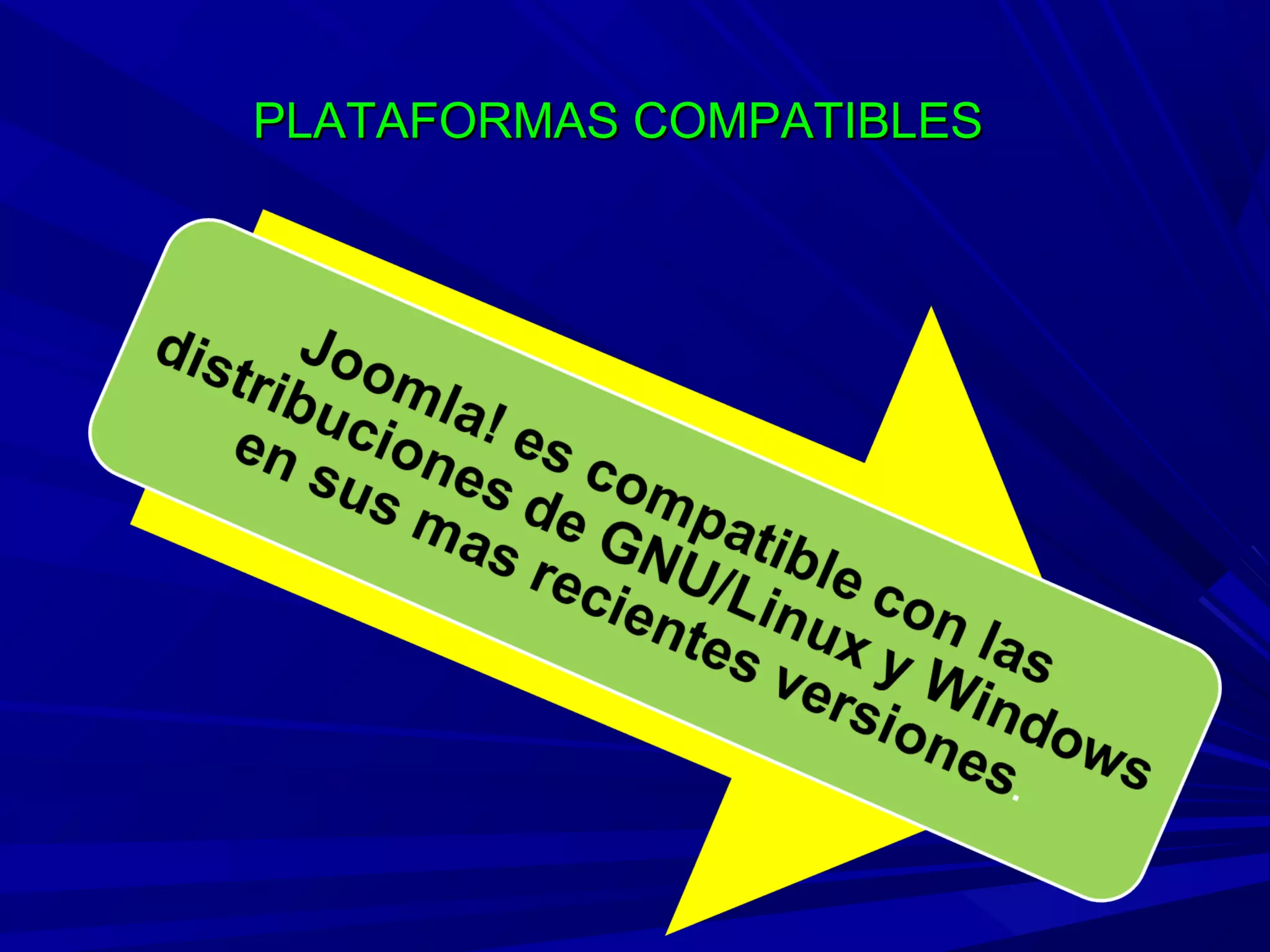 PLATAFORMAS COMPATIBLESPLATAFORMAS COMPATIBLES
 