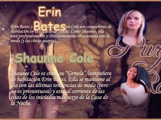 Se vuelven a  encontrar Stark y Zoey y como que aparece nuevamente esa atracción.Perfil psicológico de los personajes