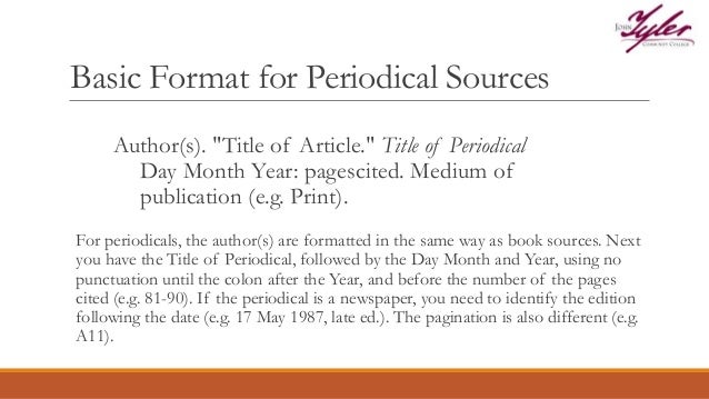 mla works cited page