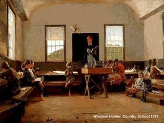 Winslow Homer. Country School,1871 