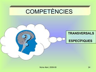 COMPETÈNCIES TRANSVERSALS ESPECÍFIQUES   