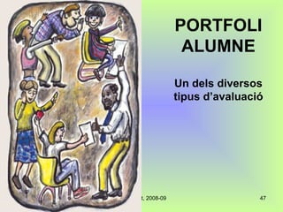 PORTFOLI ALUMNE Un dels diversos tipus d’avaluació 