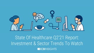 1
State Of Healthcare Q2’21 Report:
Investment & Sector Trends To Watch
 