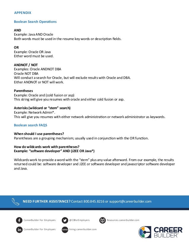 careerbuilder resume database