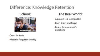 College vs The Real World | PPTX