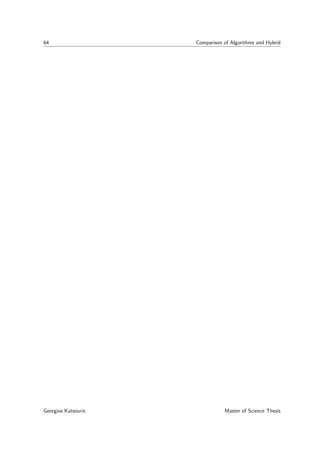 64 Comparison of Algorithms and Hybrid
Georgios Katsouris Master of Science Thesis
 