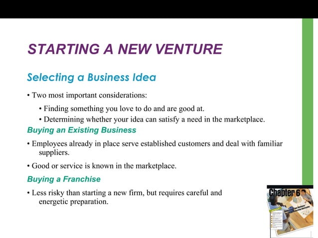 Cb12e basic ppt ch06 PPT Startups Business