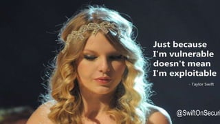@SwiftOnSec
 