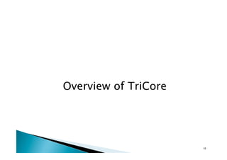 Overview of TriCore	
10	
 