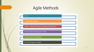 Agile Methods
Page 32 12/15/2016
 