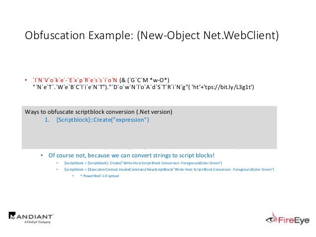 Cb16 Invoke Obfuscation Powershell Obfusk8tion Techniques How To