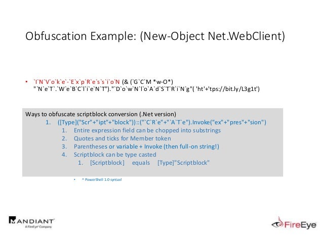 Cb16 Invoke Obfuscation Powershell Obfusk8tion Techniques How To Cb16 Invoke Obfuscation Powershell Obfusk8tion Techniques How To