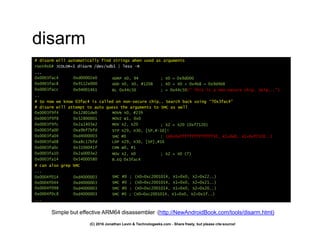 [CB16] The ARMs race for kernel protection by Jonathan Levin | PPTX