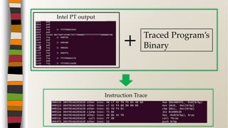 [CB16] COFI break – Breaking exploits with Processor trace and ...