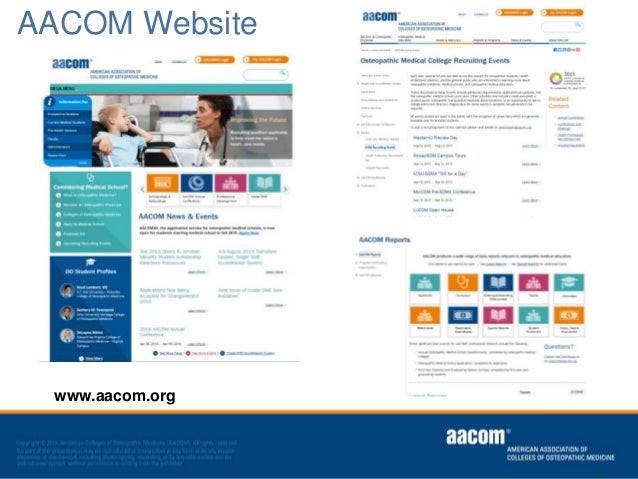 aacom recruitment presentation 2016 aacomas letter of recommendation 2019