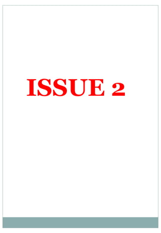 ISSUE 2
 