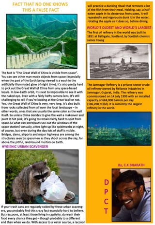 EDITORIAL WORKS- newsletter