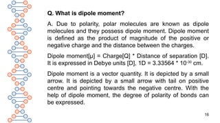 CHEMICAL BONDING & MOLECULAR STRUCTURE [PART 2], CLASS 11 CHEMISTRY | PPTX