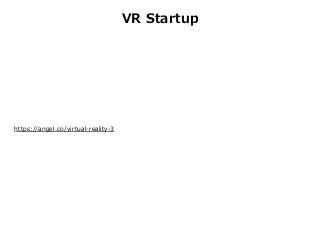 VR Startup
https://angel.co/virtual-reality-3
 