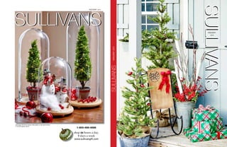 SULLIVANSSULLIVANS
HOLIDAY 2015
SULLIVANS
visit pages 00-00 for product information on the items shown
in the photograph above
1-800-456-4586
shop 24 hours a day,
7 days a week
www.sullivangift.com
SULLIVANSSULLIVANS
HOLIDAY2015
HOLIDAY
2015
 