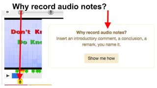Learning Using Audio Notes Teacher handout for Edpuzzle | PPTX